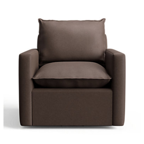 Harbour Natural Flange Nursery Swivel Glider Chair