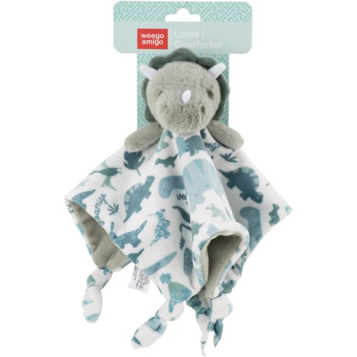 Weegoamigo Lovie/Comforter - Roar-y McIlroy Dinosaur