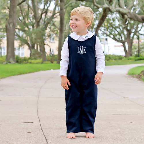 Navy Corduroy Longall