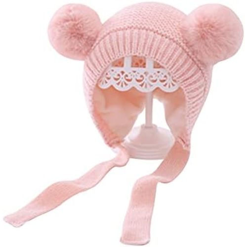 Cute Baby Kids Girls Boys Warm Winter Stretchy Cat Hat Beanie