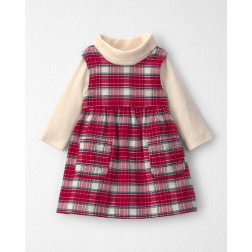 Baby Girl 2-Piece Organic Cotton Flannel Jumper Set - Little Planet | Carter's