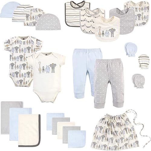 Hudson Baby Unisex Layette Starter Set Gift 25pc
