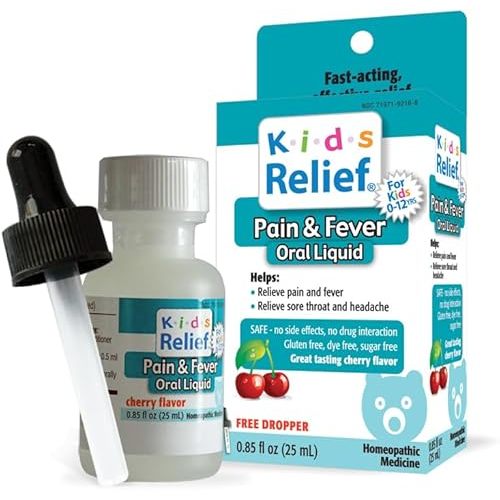 Kids Relief Pain & Fever Oral Liquid for Kids 0-12 Years