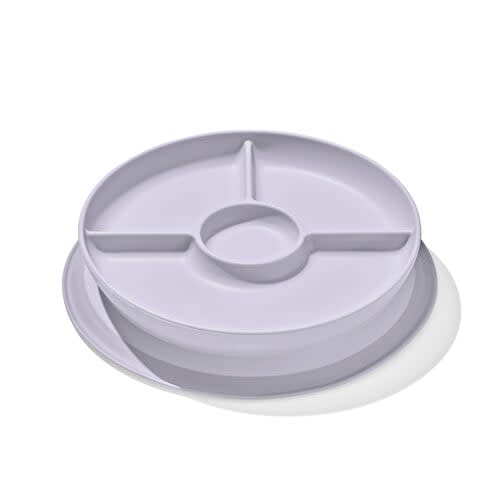 Stick & Stay Suction Divided Plate