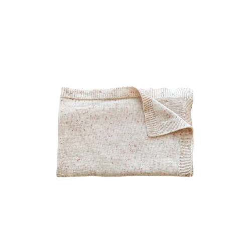 Rainbow Sprinkle Cotton Knit Baby Blanket – Celebrate This
