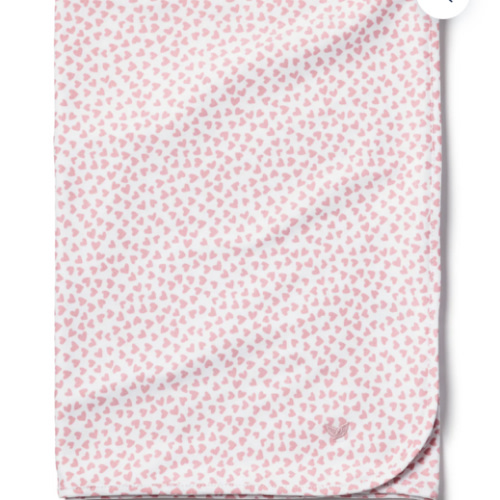Pima Baby Blanket in Sweethearts
