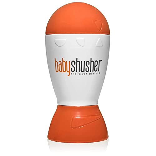 Baby Shusher Portable Sound Machine - White Noise Sound Machine, Baby Soother for Sleeping, Newborn Essentials for Crib, Battery Operated Hush, Travel Friendly - 1 Count