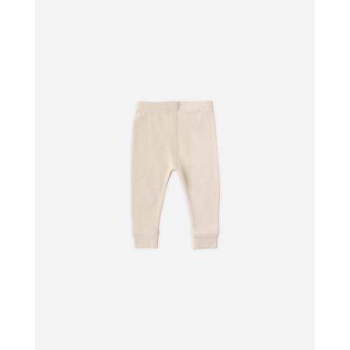 Ribbed Legging Ecru