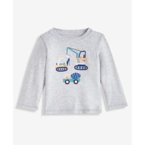 Baby Boys' 3M-24M Mix and Match Long-Sleeve Fun Truck T-Shirt, Macy's Exclusive