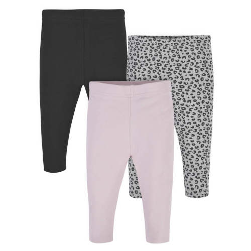 3-Pack Baby & Toddler Girls Cheetah Premium Leggings – Gerber Childrenswear