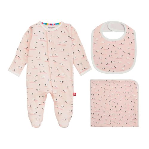magnetic me Goodnight Baby Gift Set | Magnetic Footie Pajamas & Blanket