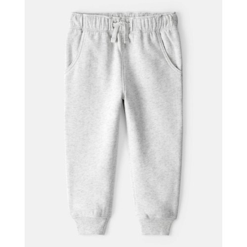 Toddler Boy DayDream Fleece Cotton Jogger - Grey | Carter's