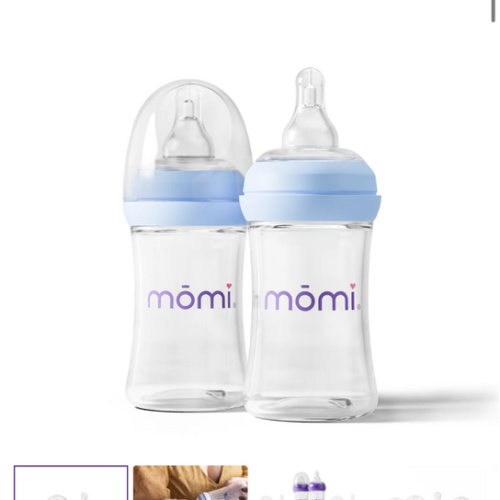 mōmi vibes breast-like bottle sets - cloudless