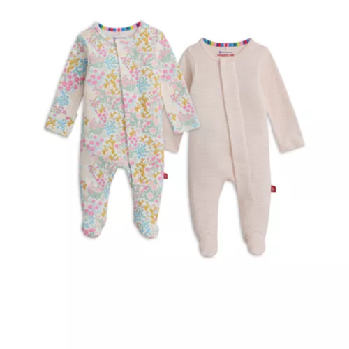 Unisex Cotton Footie Two-Pack Bundle - Baby