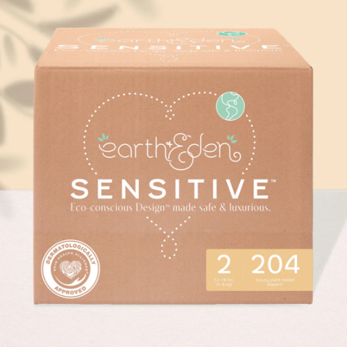 Earth & Eden Baby Diapers, Size 2, 204 Count – Earth & Eden Brand