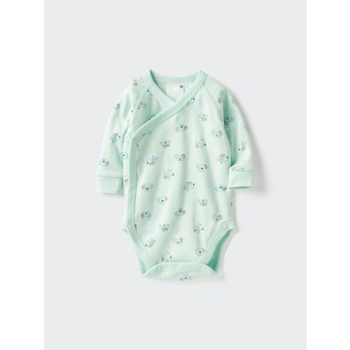 Baby Long Sleeve Bodysuit | Printed | Open Front | UNIQLO US