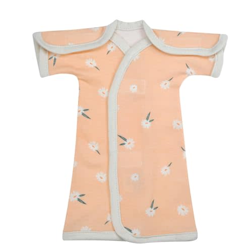NICU Gown - Micro | Open-Shoulder, Short-Sleeve, NICU Friendly Preemie Clothing