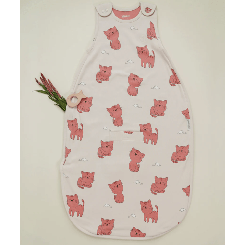 4 Season® Ultimate Baby Sleep Bag, Merino Wool & Organic Cotton, Kitten