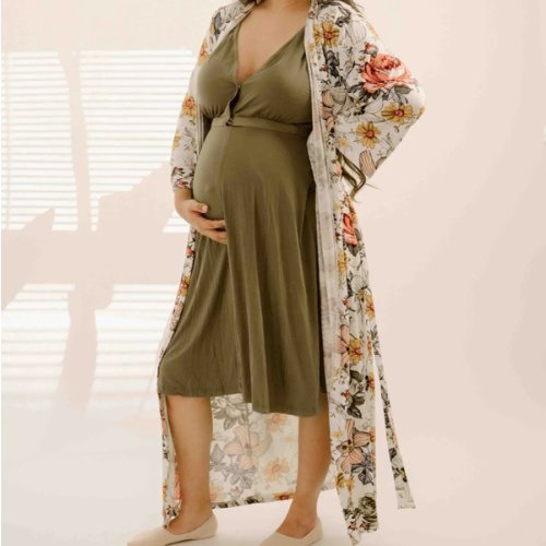 Robes in Vintage Floral – Lila