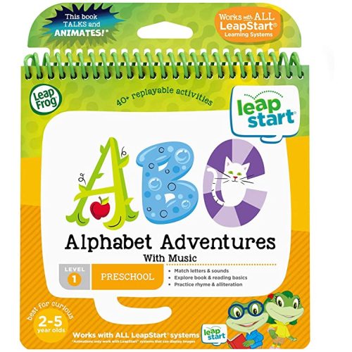 LeapFrog LeapStart Preschool Activity Book: Alphabet Adventures and Music