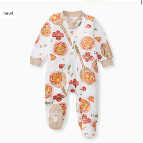Brick Oven Pizza Organic Cotton Sleep & Play – Burt's Bees Baby