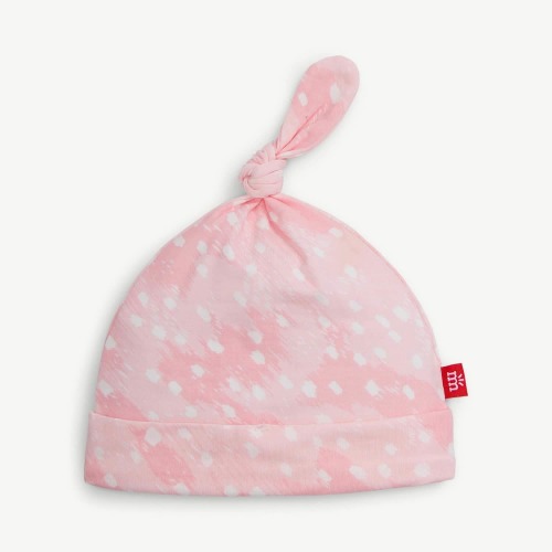 Pink Doeskin modal newborn hat – Magnetic Me