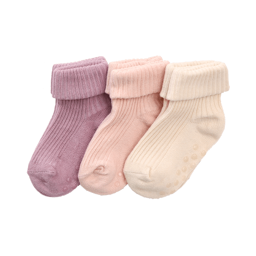 Rib 3pk Socks Multi