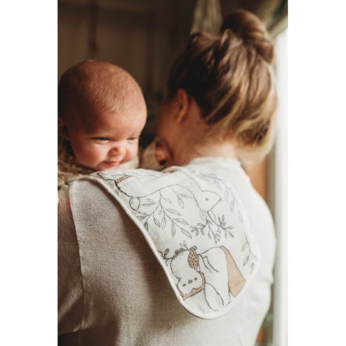 Crane Baby 3-pc. Burp Cloth Set