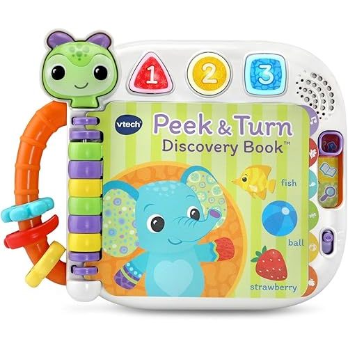 VTech Baby Peek and Turn Discovery Book
