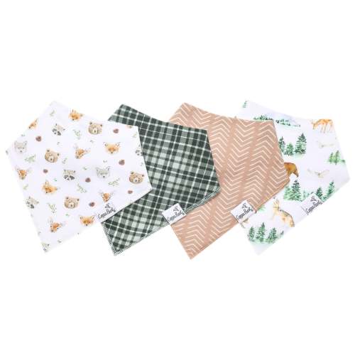 Wilder Bandana Bibs Set (4)