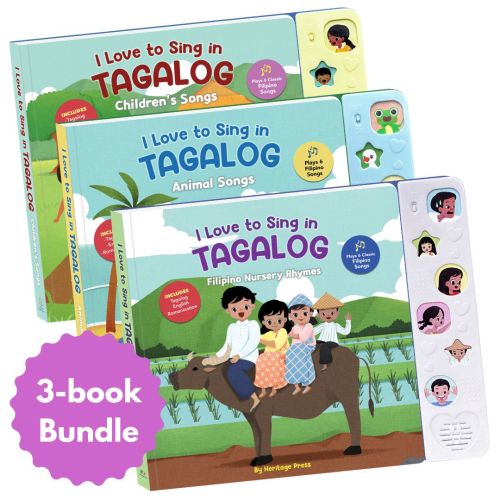 I Love to Sing in Tagalog Collection (3-book Bundle)