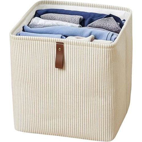 Cube Storage Bin 12x12 in,Collapsible Fabric Storage Bins,Open Home Storage Bins,Baskets for organizing,For Clothing Storage,Toy Storage,Office Storage,Home Decoration
