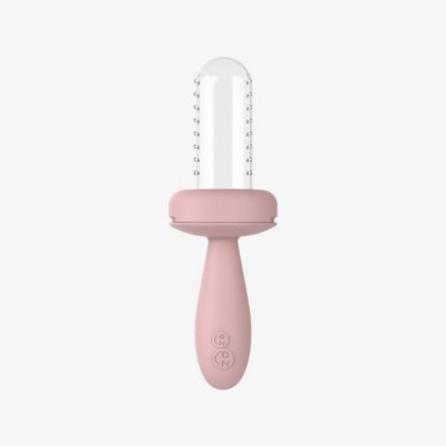 ezpz Baby-Led Gumline Feeder Baby Teether - Blush