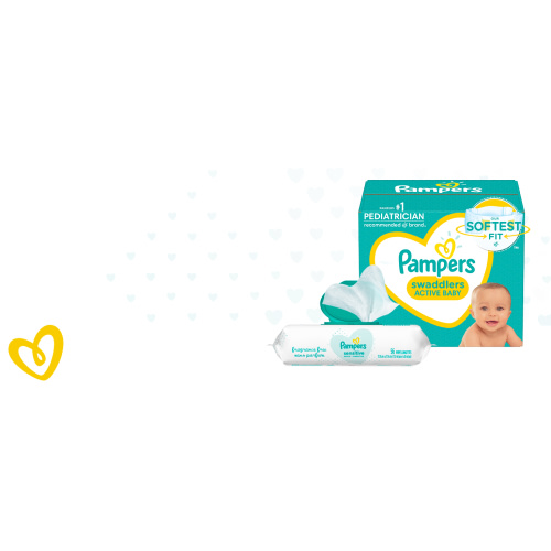 Pampers Baby Wipes Combo, 1008 count - Sensitive Water Based Hypoallergenic and Unscented Baby Wipes (Packaging May Vary)