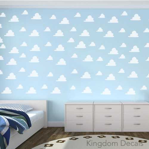 Toy Story Cloud Wall Decals | Nursery Decor