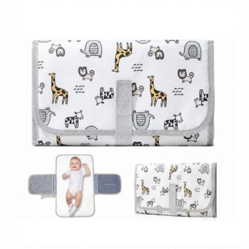 Paucax Portable Diaper Changing Pad | Waterproof, Wipeable & Compact Baby Changing Pad for Travel