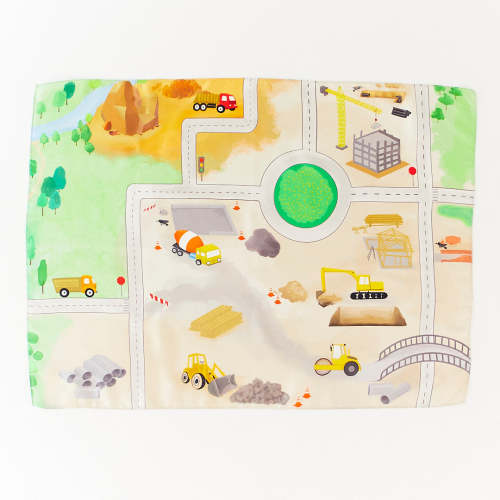 Construction Site Seek and Find Playsilk – Sarah's Silks