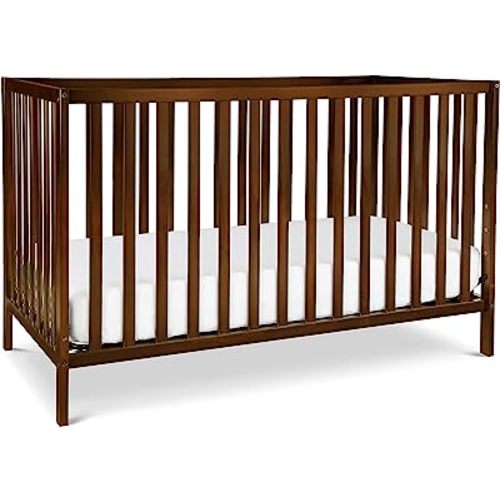 Davinci Union 4-in-1 Convertible Crib in Espresso, Greenguard Gold Certified