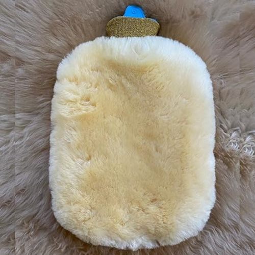 East Perry Premium Sheepskin Hot Water Bottle for pain relief