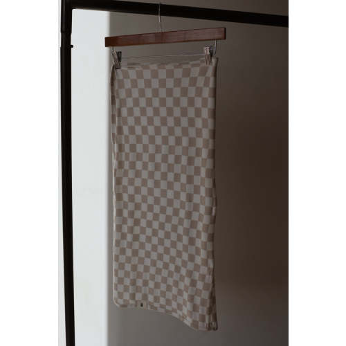 Bamboo Swaddle - Checkerboard