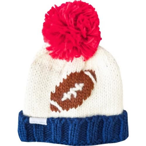 Football Bobble Hat, Small
