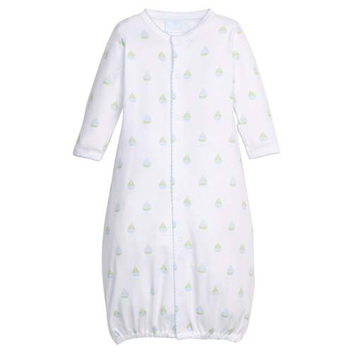 Printed Converter Gown - Sailboats