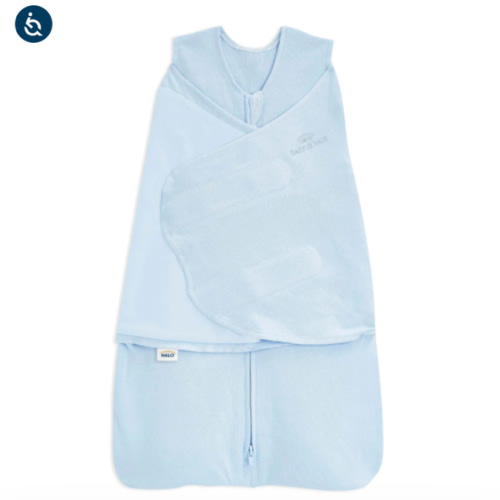 Chambray Organic Cotton Swaddle | HALO