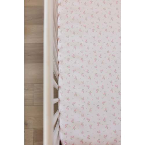 Haven Floral Crib Sheet