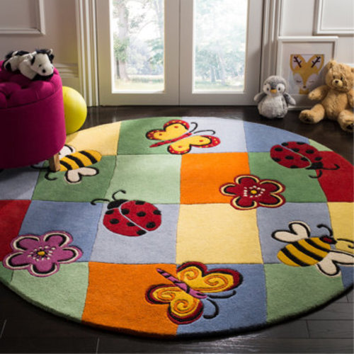 Harriet Bee Claro Hand Tufted Indian Wool Rug & Reviews | Wayfair
