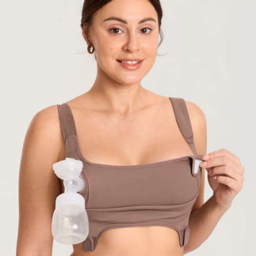Natrelax® Velcro All-in-One Nursing & Pumping Bra