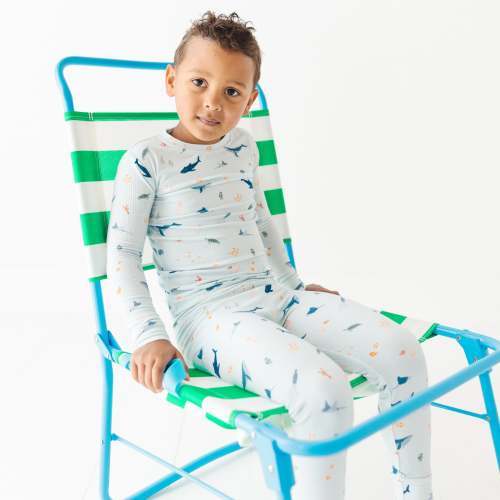 Under The Sea Small Ribbed Two-Piece Set