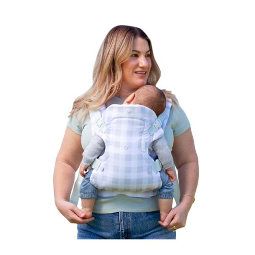 Infantino Flip Advanced 4-in-1 Baby Carrier - Ergonomic, Convertible, Face-in and Face-Out Front and Back Baby Carrier for Newborn to Toddler 8-32 lbs, Plaid