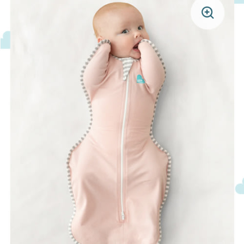 Swaddle Up™ 1.0 TOG Cotton Dusty Pink