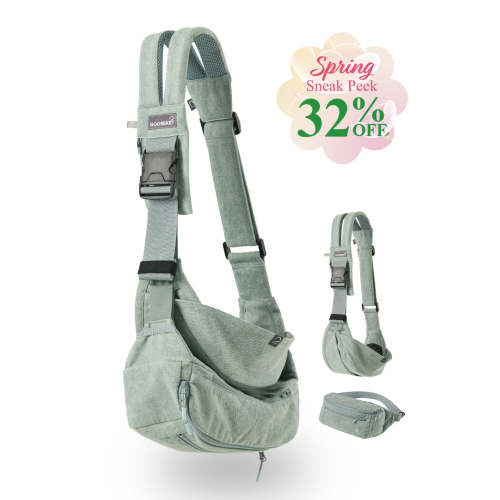 365 TODDLER SLING PLUS (sling+bag) Mint – GOOSEKET